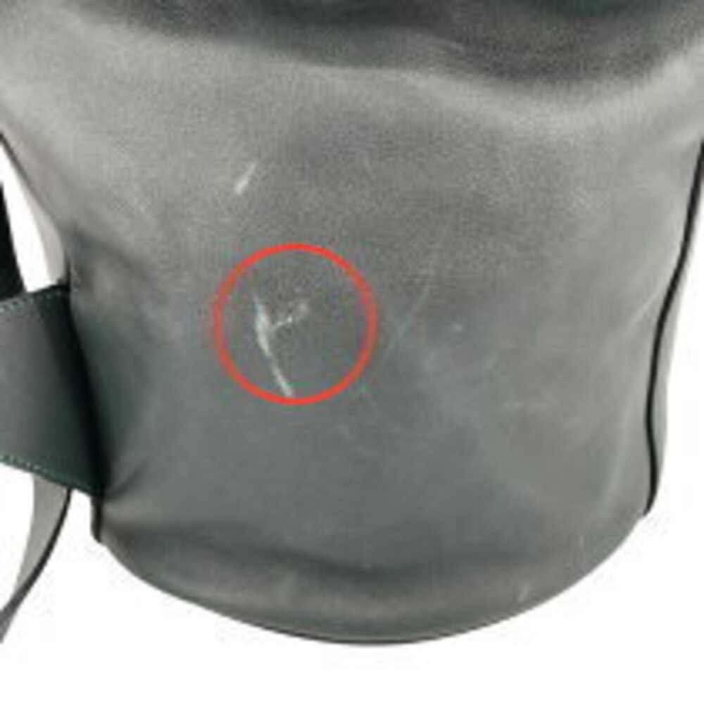 Loewe Drawstring Backpack Green Leather - image 8